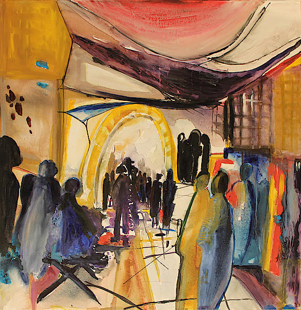 Bild: Basar - Künstlerin Andrea Sander (Kunstmalerin)